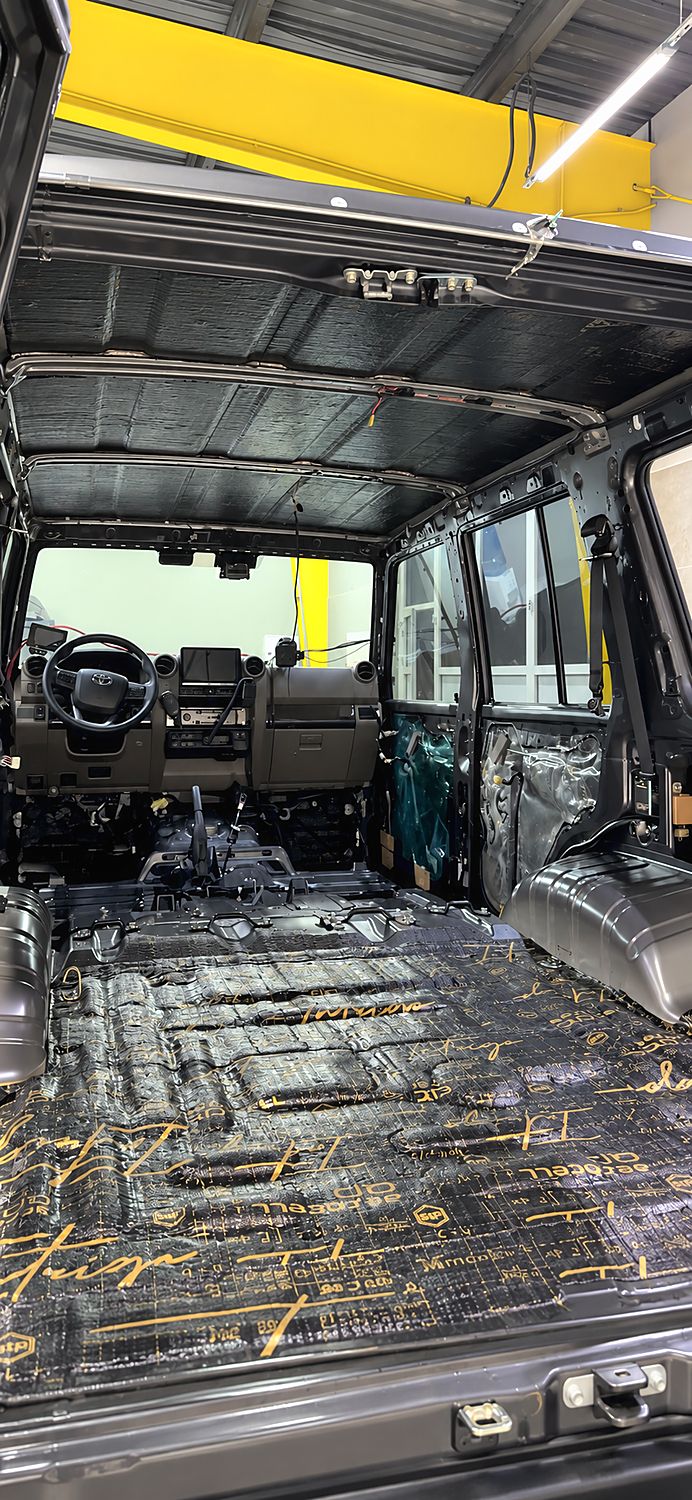 LAND CRUISER LC76 — Шумоизоляция